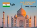 Taj Mahal i flaga Indii. Jak wypełnić wniosek o wizę do Indii?