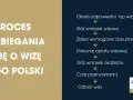 Proces ubiegania się o wizę do Polski: określ typ, złóż wniosek, zbierz dokumenty, opłać, złóż osobiście, czekaj na przetworzenie i odbierz wizę.