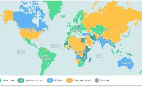 Gdzie bez paszportu mapa - podróżuj do krajów bez paszportu łatwo