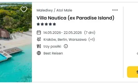 Ile trwa lot na Malediwy? Sprawdź czas podróży z Polski i przesiadki