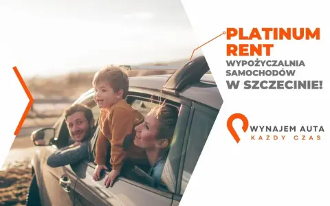 Rodzina w samochodzie, radość z podróży. Sprawdź, ile kosztuje wypożyczenie samochodu w Platinum Rent Szczecin.