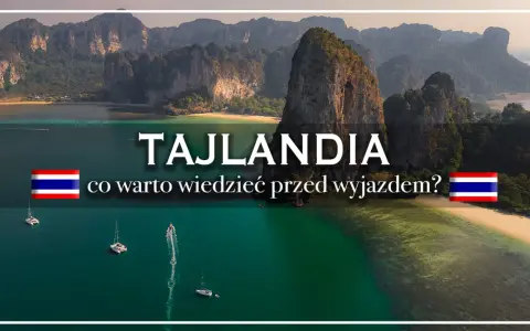 Tajlandia: jakie szczepienia do Tajlandii? Piękne krajobrazy z klifami, plażami i łodziami.